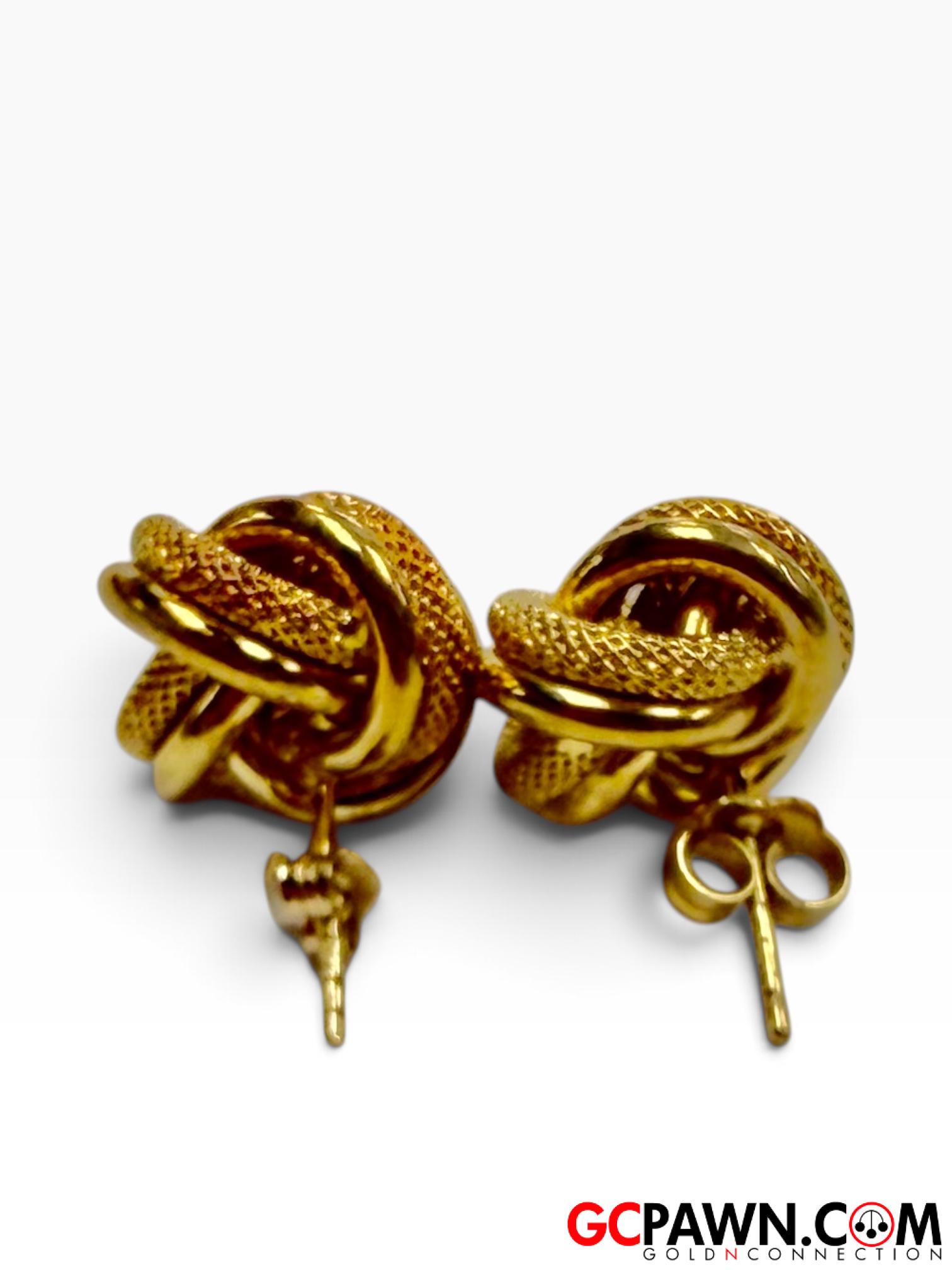 Women's Earrings 14kt Yellow Gold 