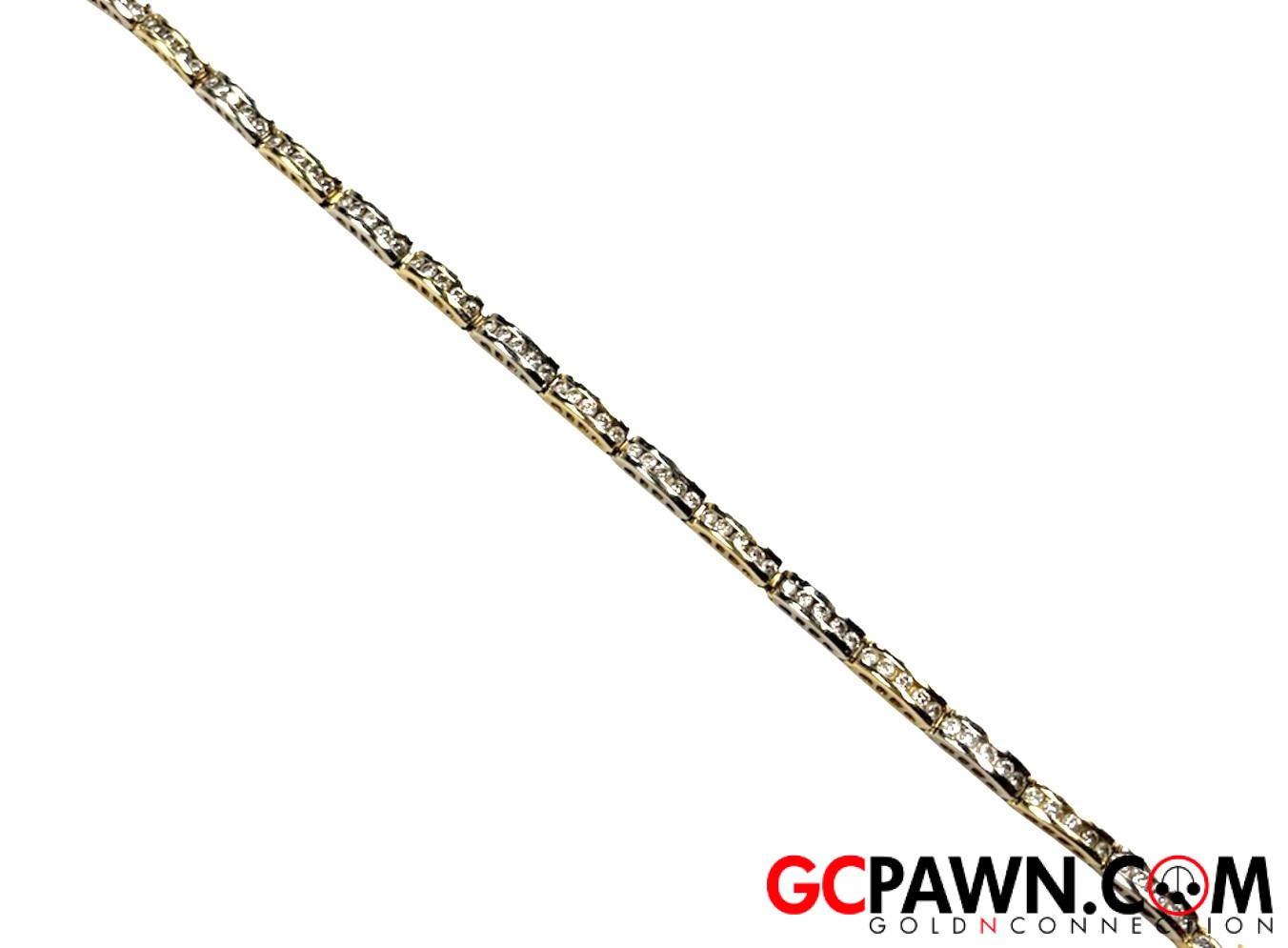 View product details for Women's Bracelet 14kt Yellow and White Gold 