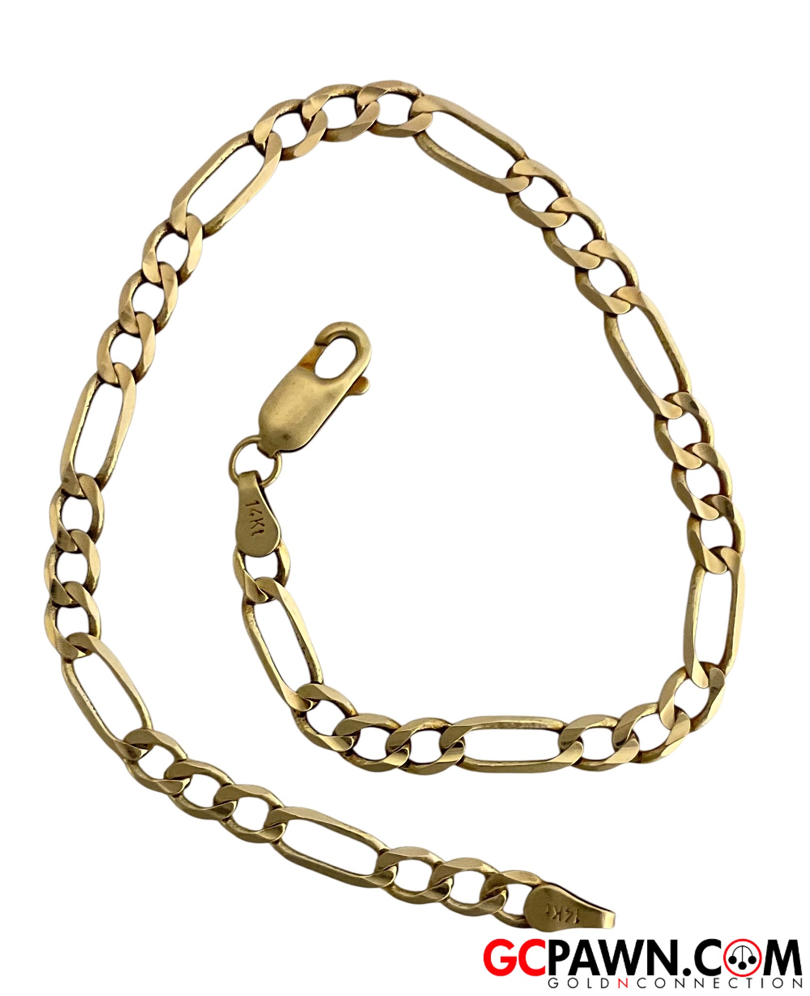 View product details for Unisex Bracelet 14kt Yellow Gold 