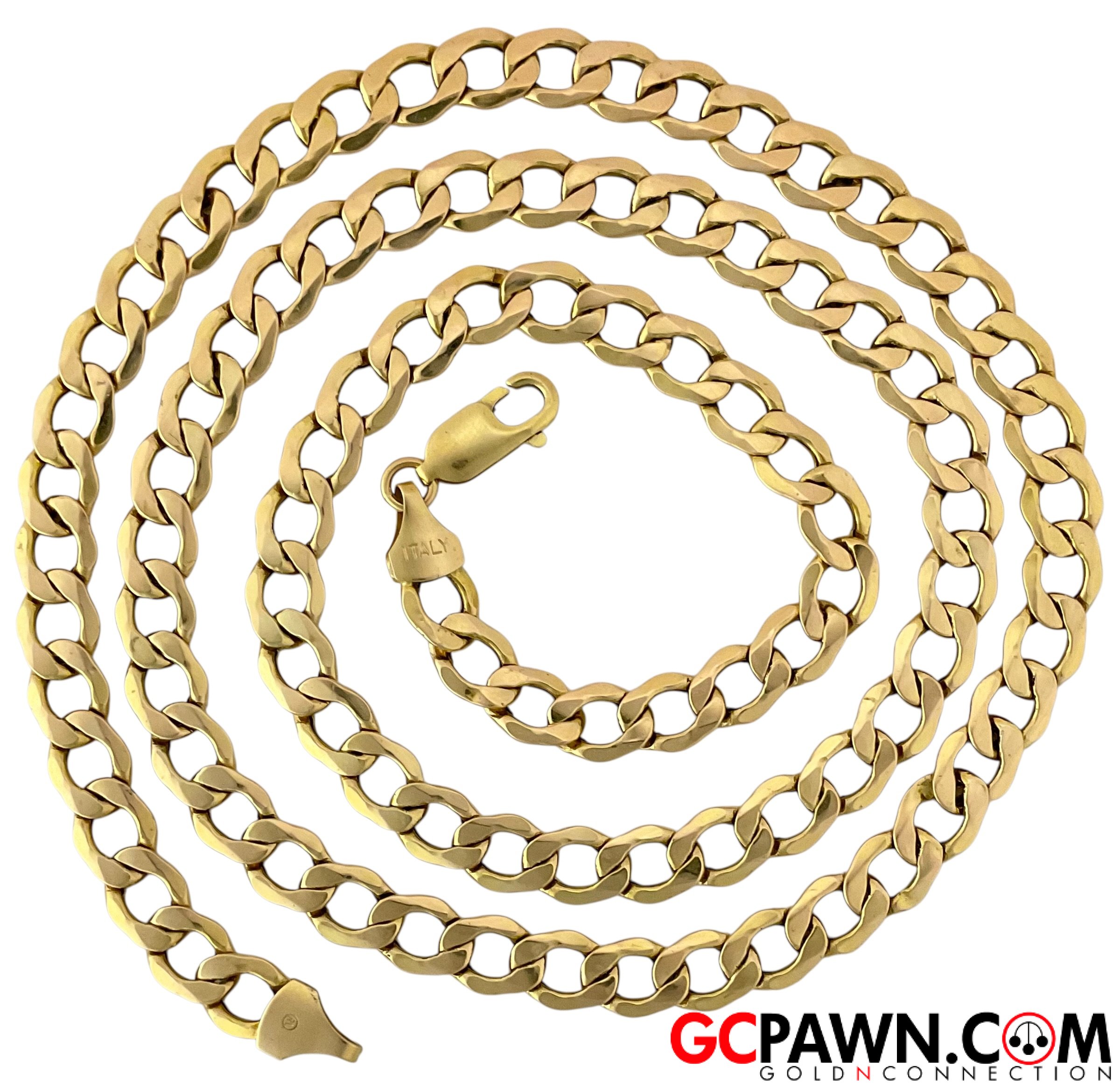 View product details for Unisex Chain 10kt Yellow Gold 