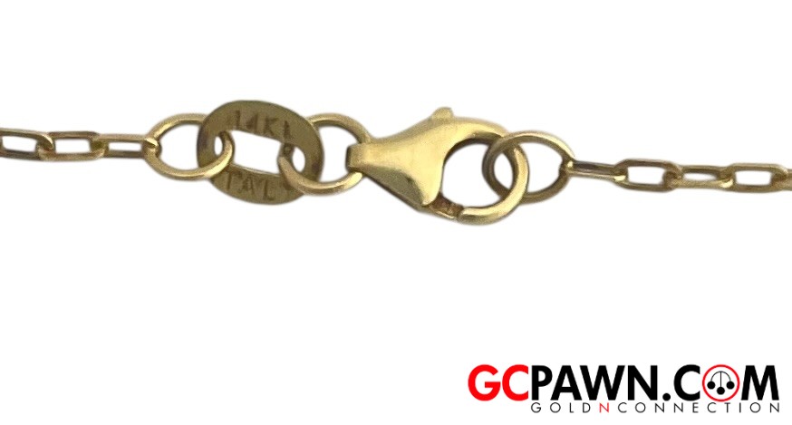 Unisex Chain 14kt Yellow Gold 