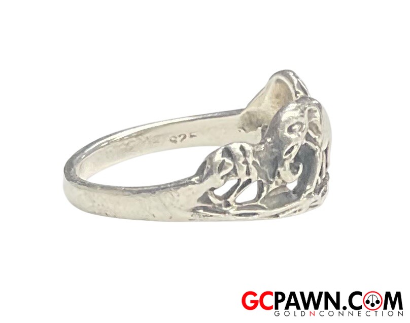 Unisex Fashion Ring .925 Silver 