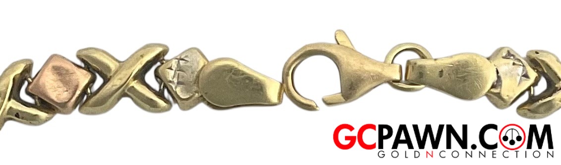 Unisex Bracelet 14kt Yellow Gold 