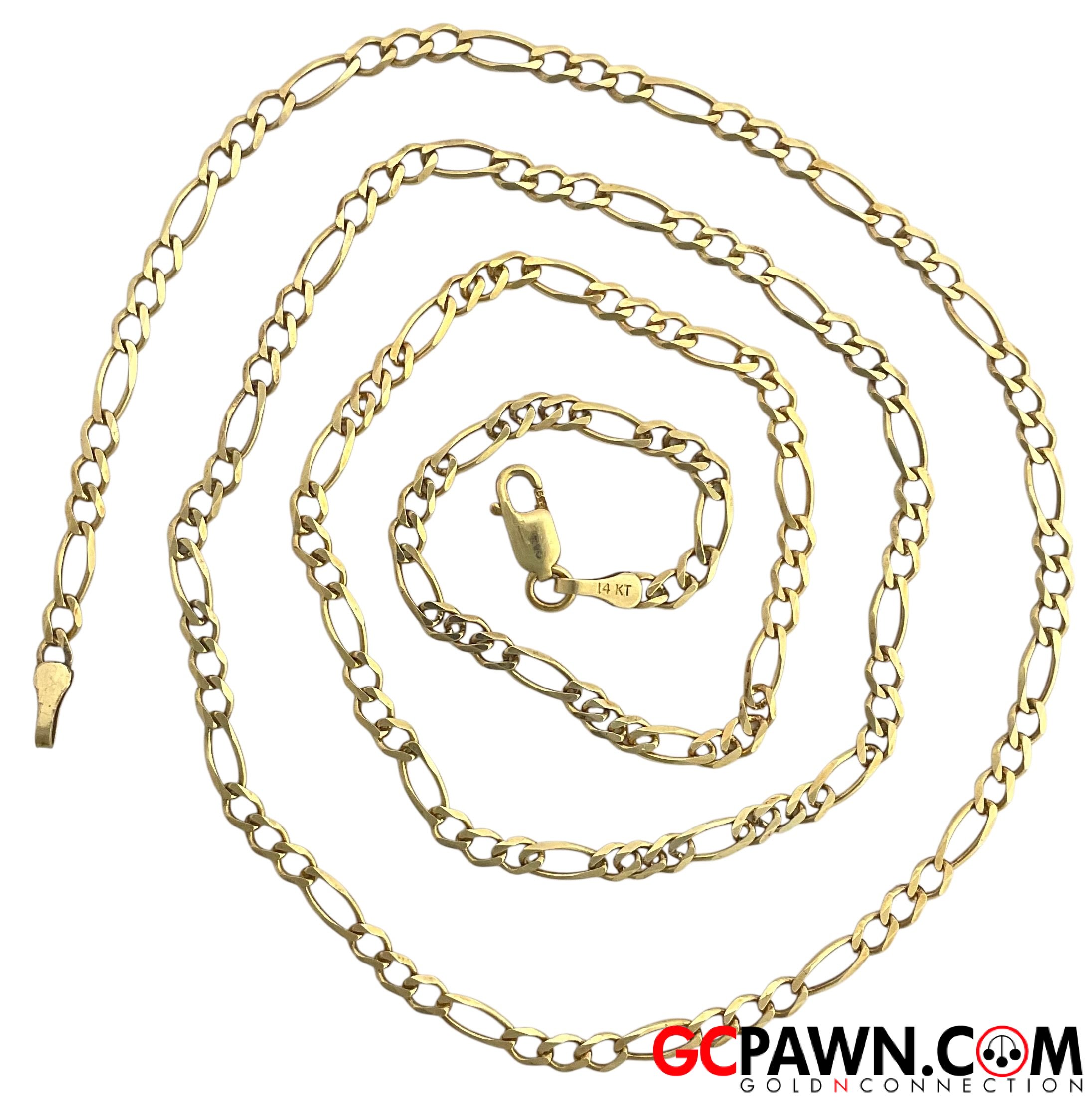 View product details for Unisex Chain 14kt Yellow Gold 
