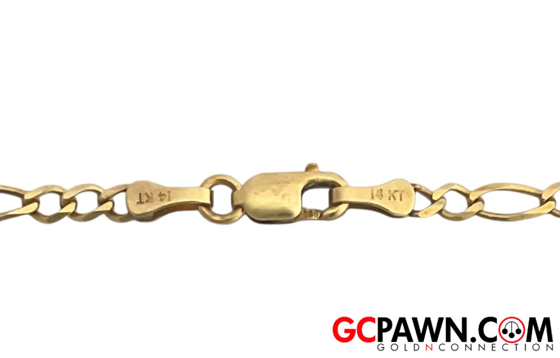 Unisex Chain 14kt Yellow Gold 