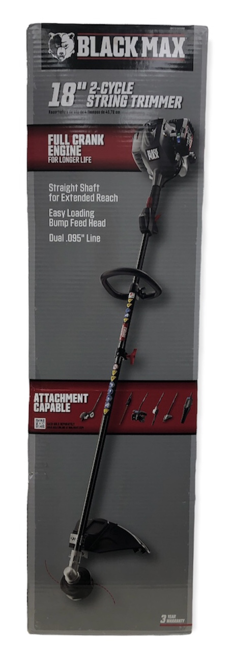 Blackmax  2-Cycle 18 Straight Shaft Attachment Capable String Trimmer
