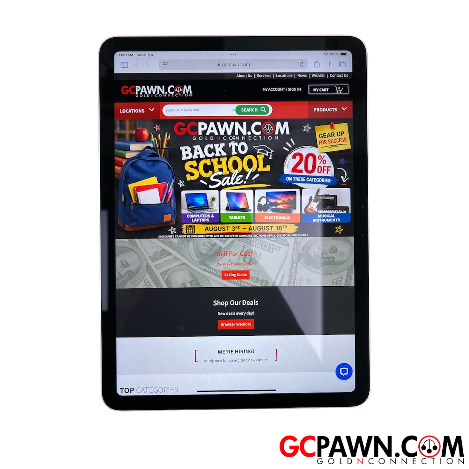 View product details for Apple - Tablet - MCA04LL/A