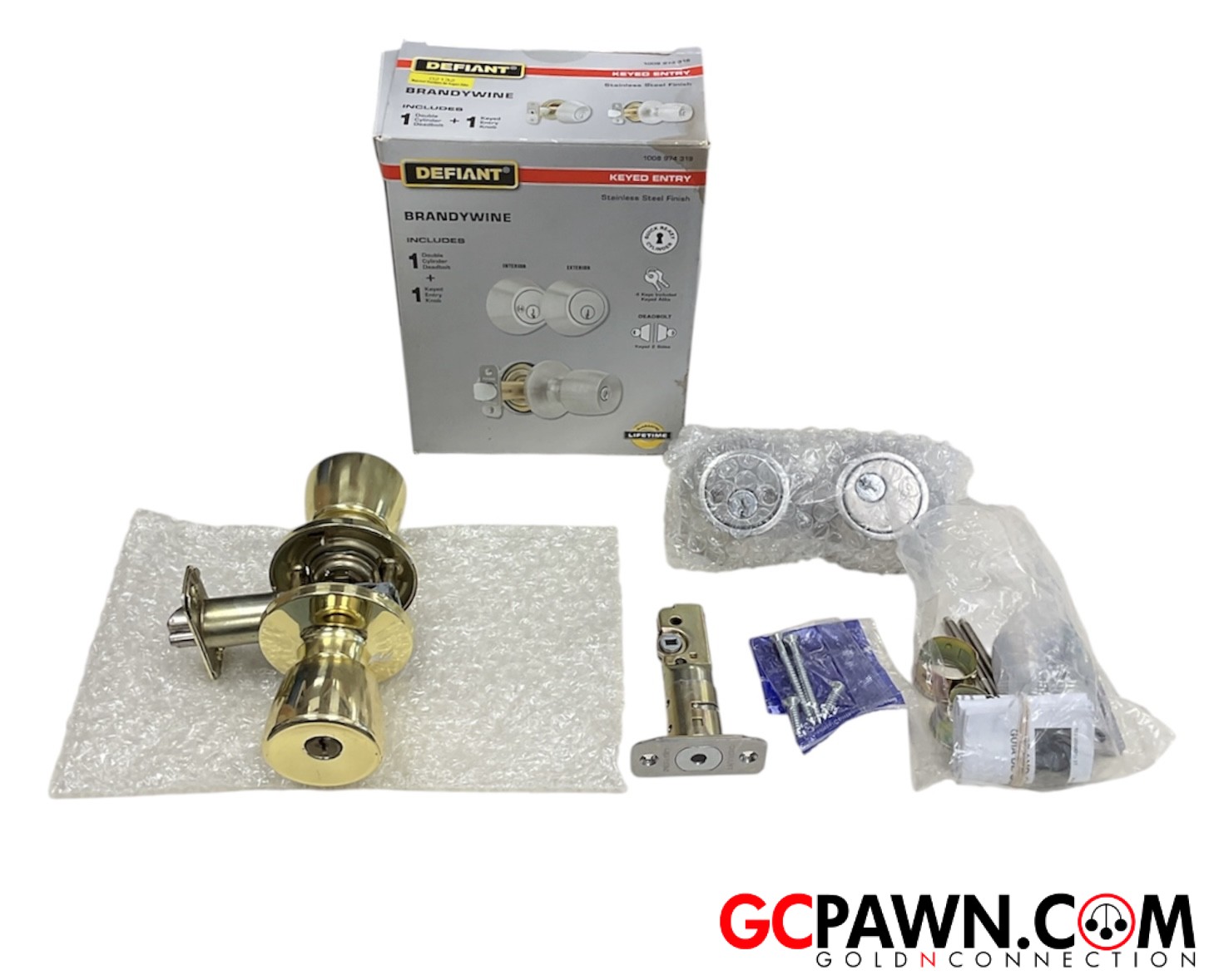 View product details for Defiant - Deadbolt - Brandywine