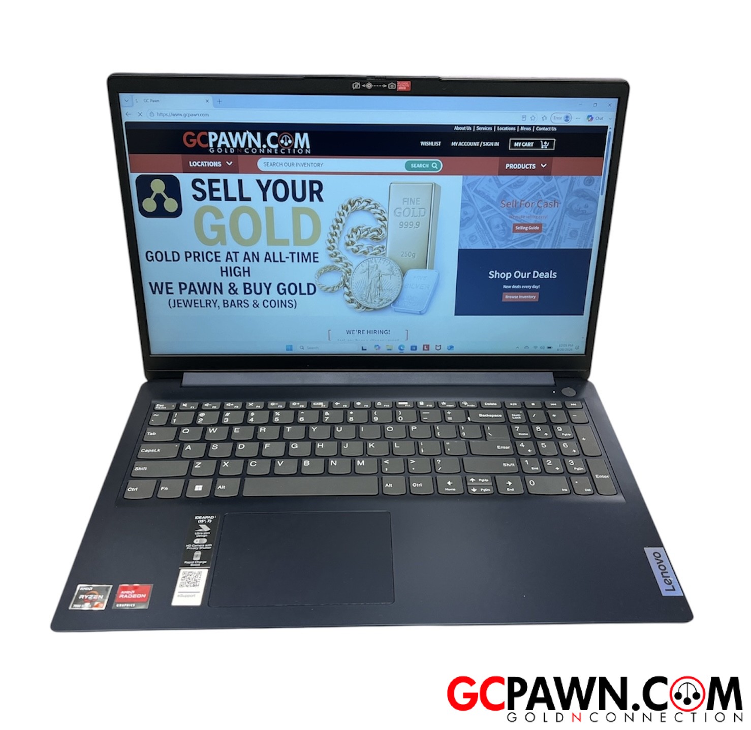 View product details for Lenovo - Laptop - 15AMN7 - Ideapad 1