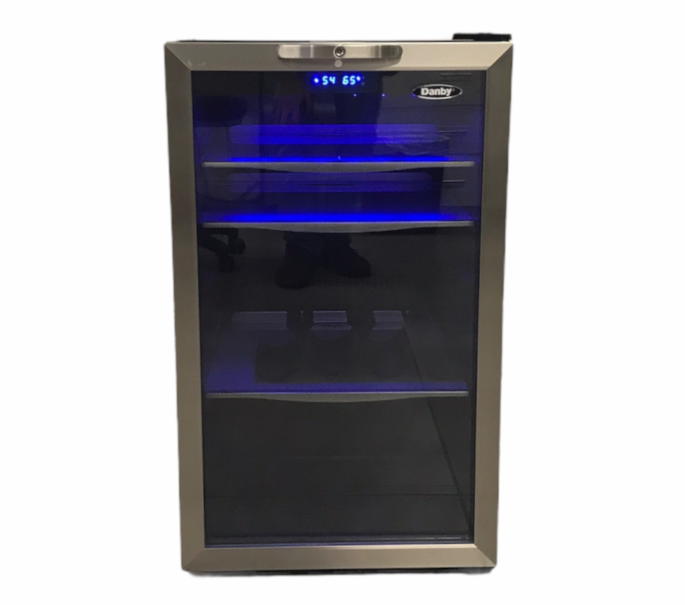 Danby Refrigerator Model 124 Beverage Center (DBC039A1BDB)