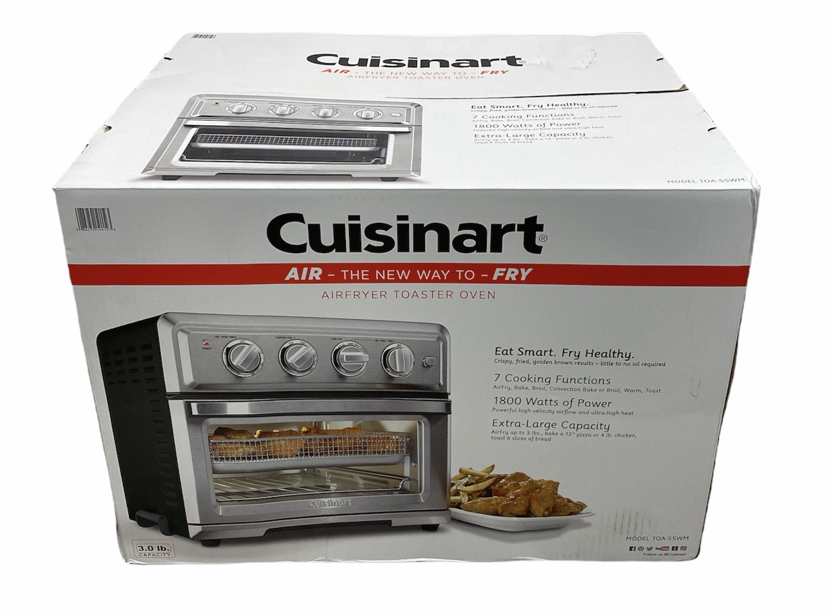 Cuisinart Air Fryer TOA55WM Air Fryer Toaster Oven