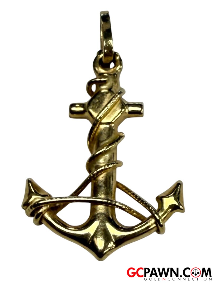 View product details for Unisex Charm 14kt Yellow Gold 