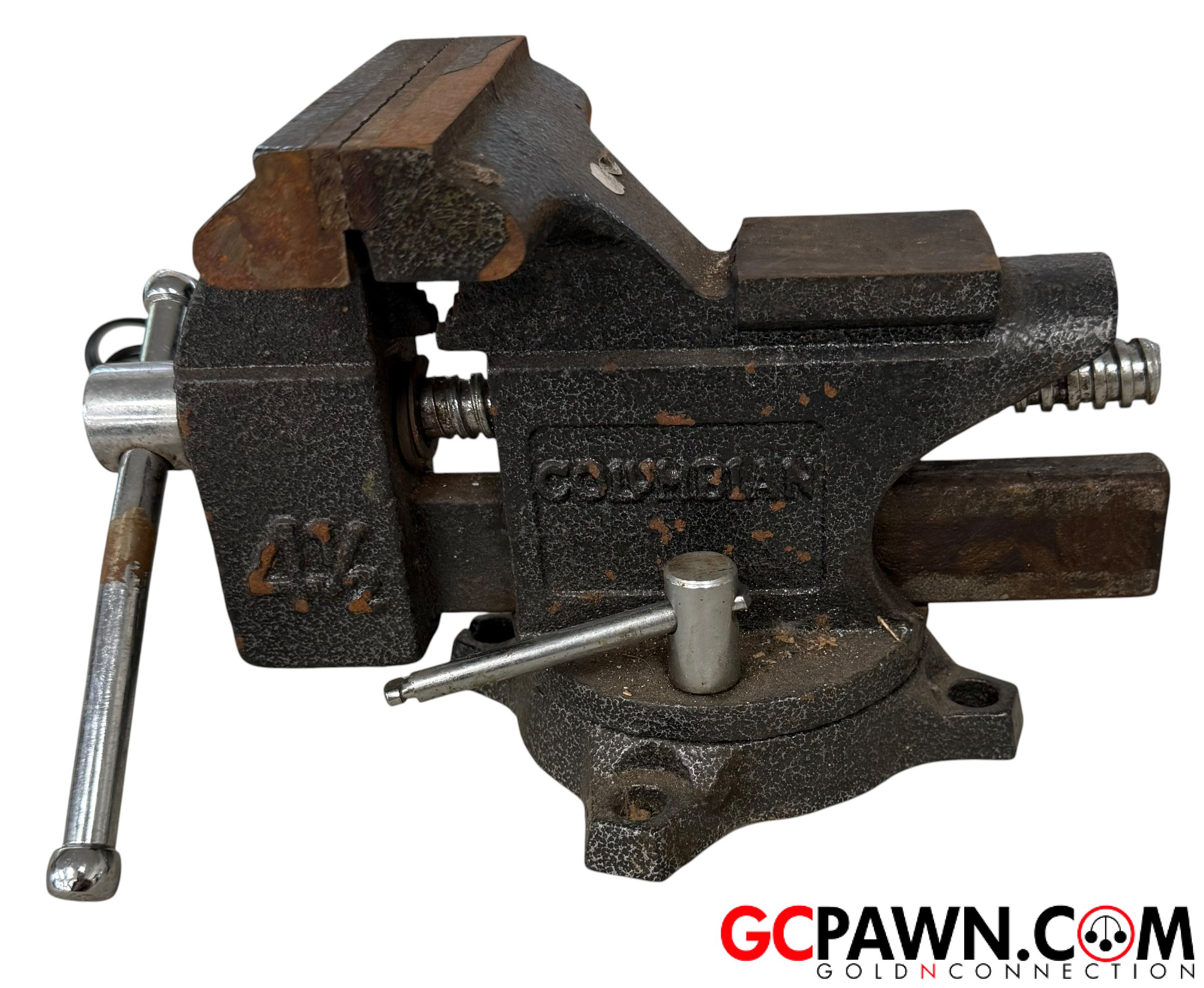 View product details for Columbian MFG - Welding tool - Bench Vise Swivel Base 4-1/2