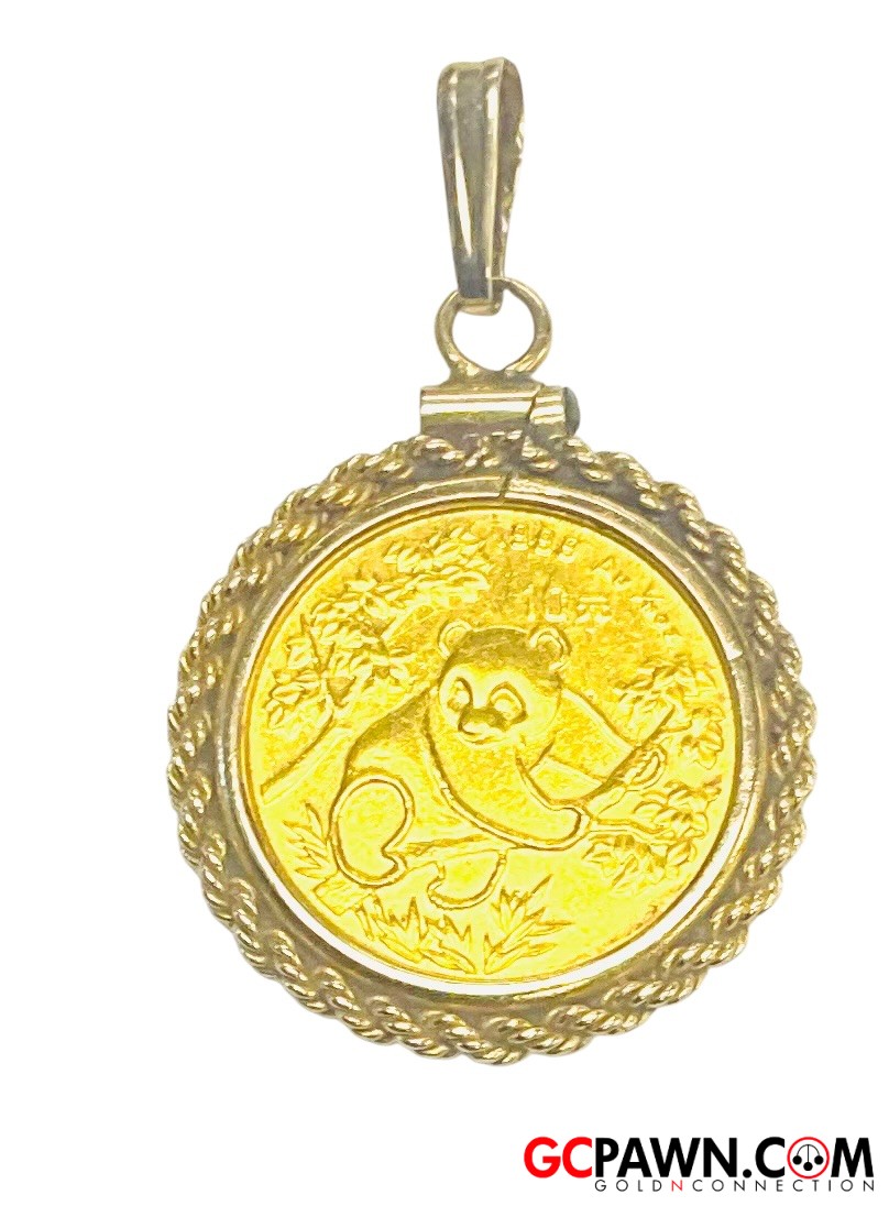 View product details for Unisex Pendant 14kt Yellow Gold 