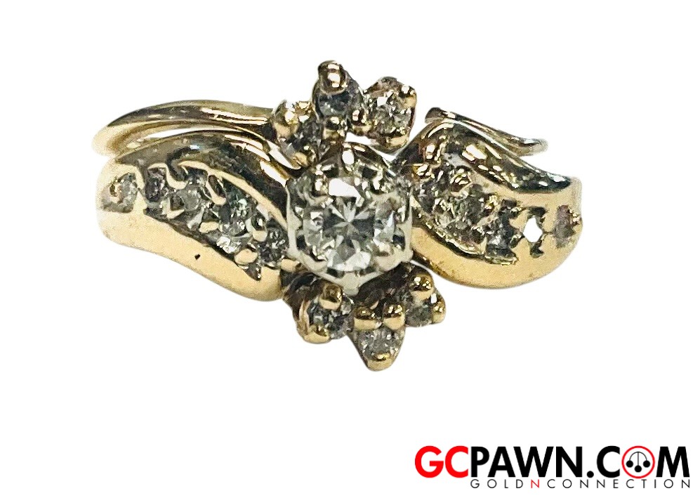 View product details for Women's Wedding set 10kt Yellow Gold 