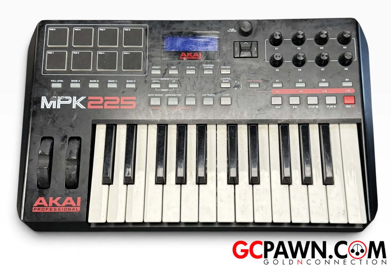 View product details for Akai - MIDI Controller - MPK225 - Akai Professional MPK225