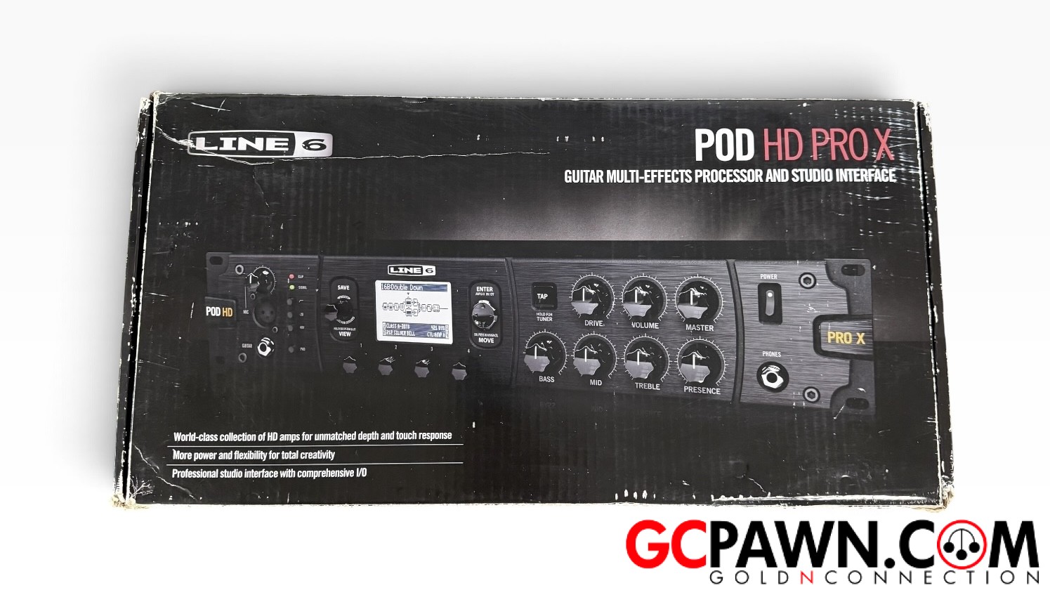 View product details for Line 6 - Interface - Pod HD Pro X - Rack Guitar Multi Effects Processor Tested Wo