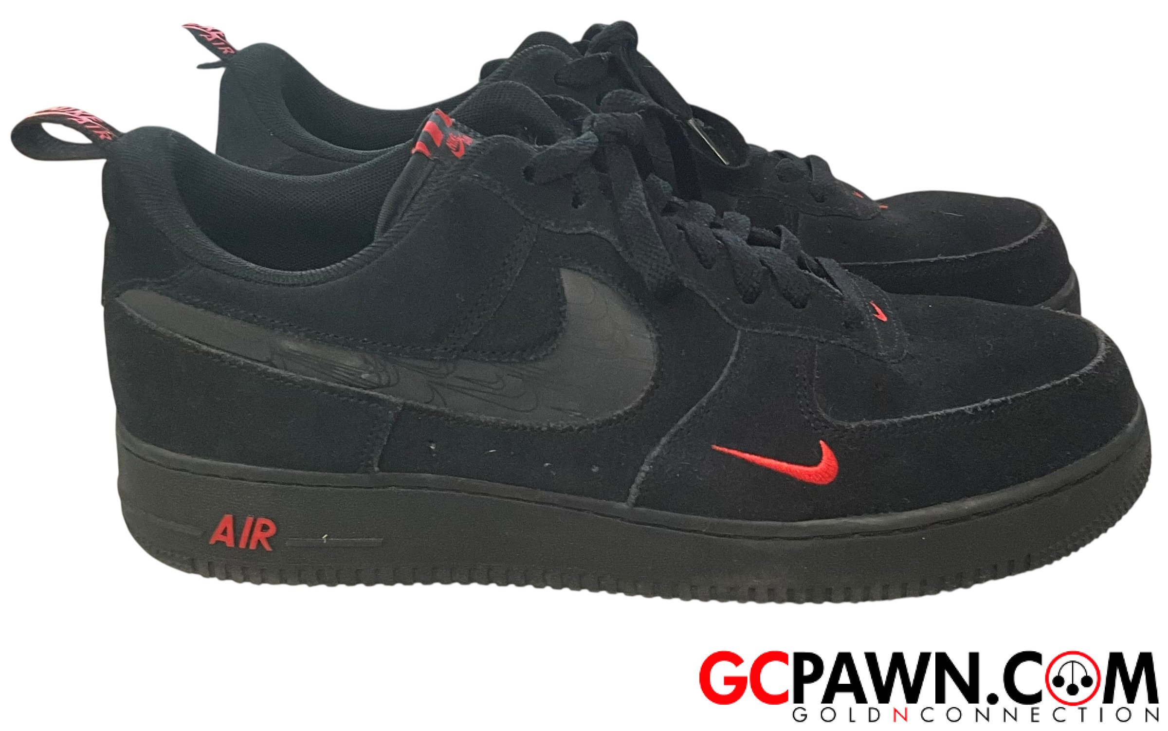 Nike - Air Force 1 '07 LV8 Reflective Swoosh - Black