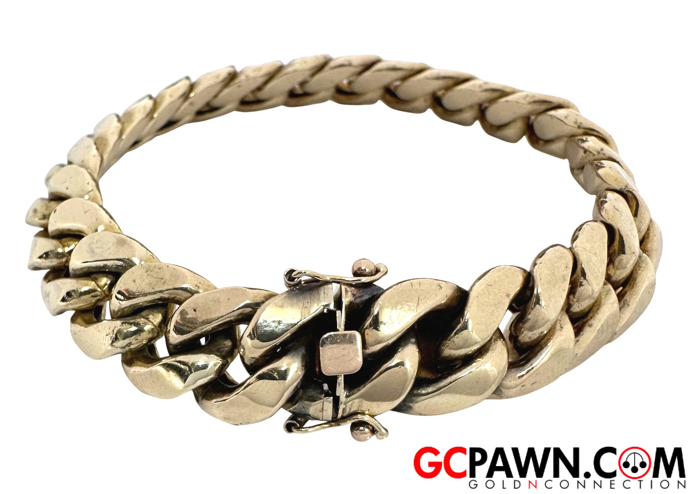 View product details for Unisex Bracelet 10kt Yellow Gold 
