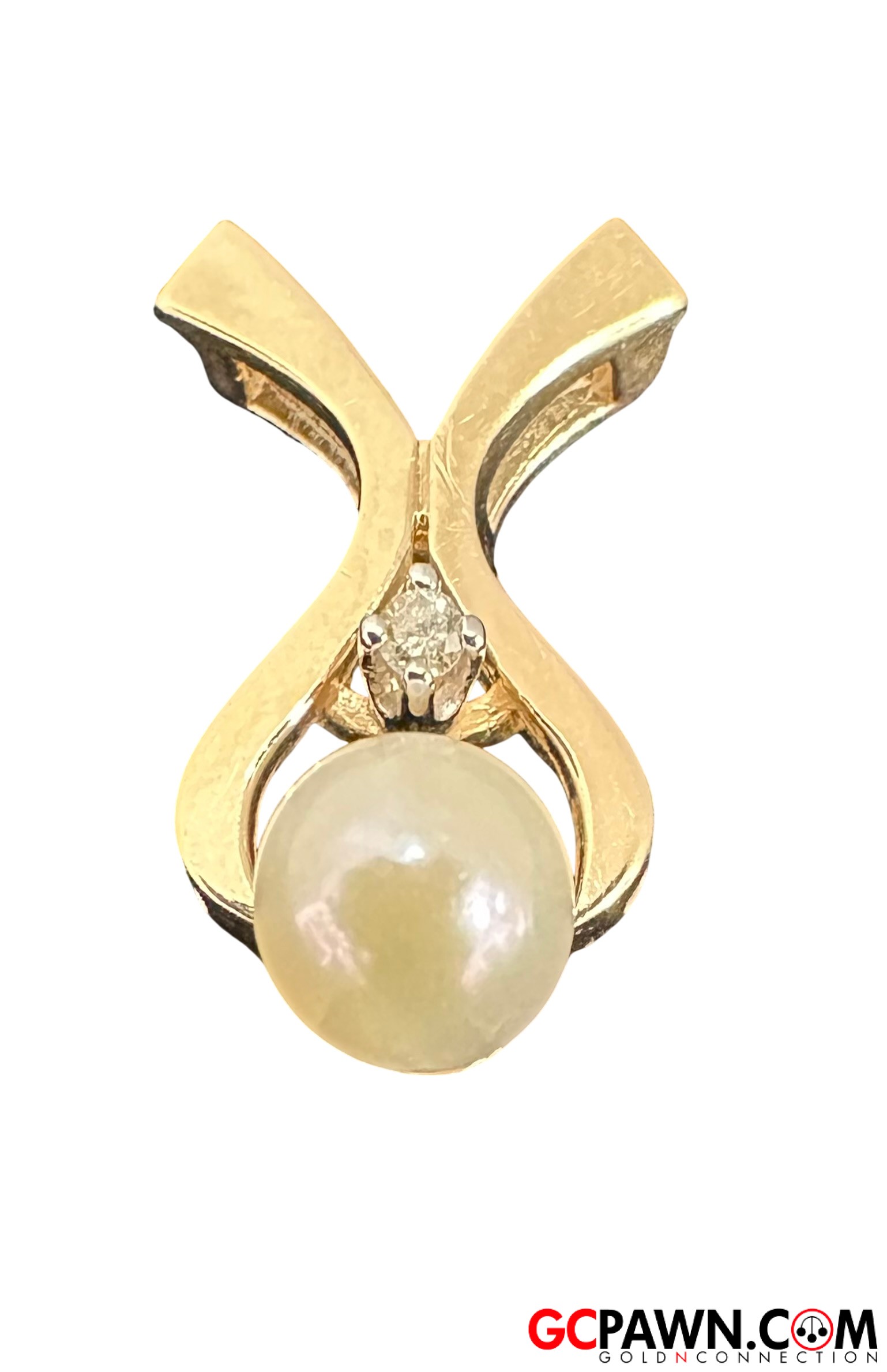 View product details for Women's Charm 14kt Yellow Gold 