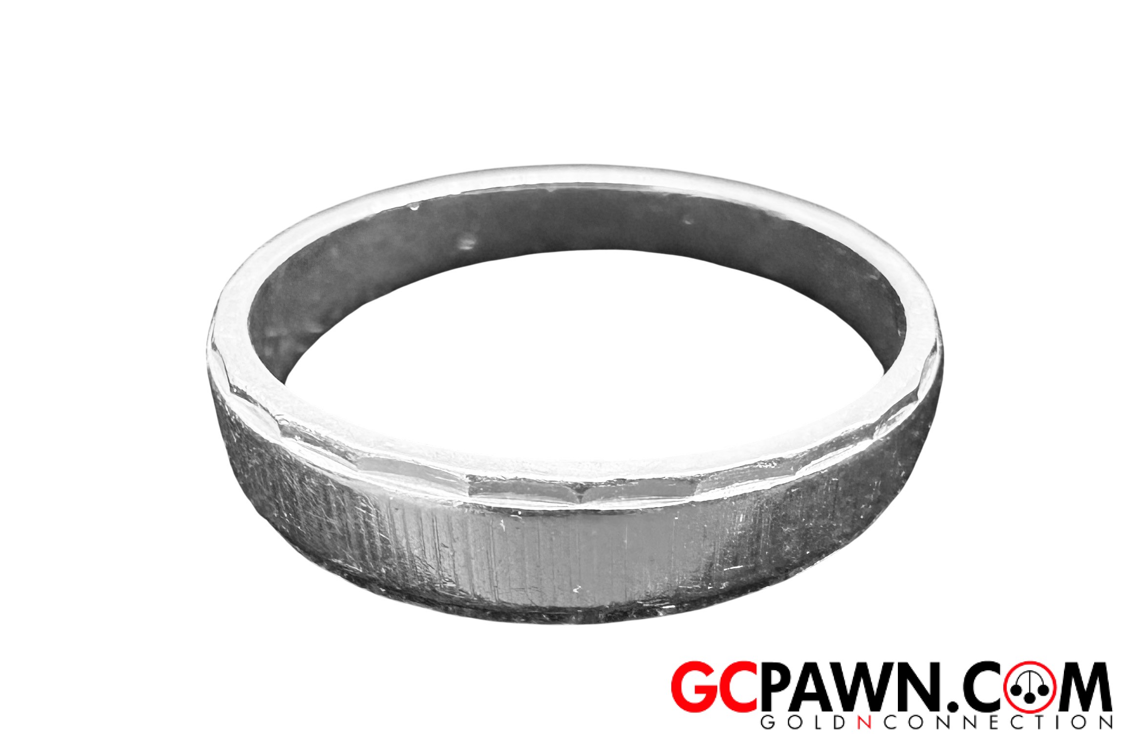 View product details for Unisex Wedding band 14kt Yellow and White Gold 