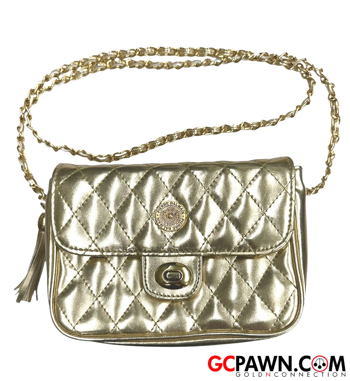 Pierre Balmain - Quilted Crossbody Bag