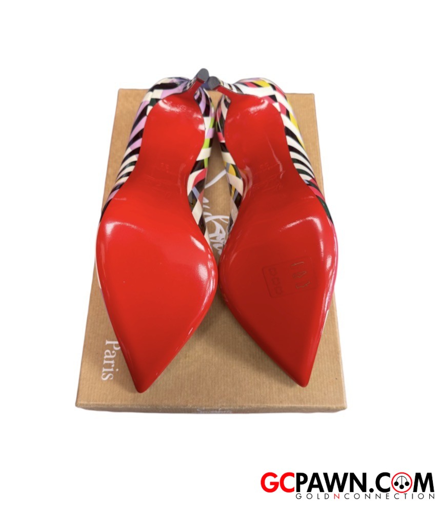 Christian Louboutin - Pigalle Follies Stripe Pump