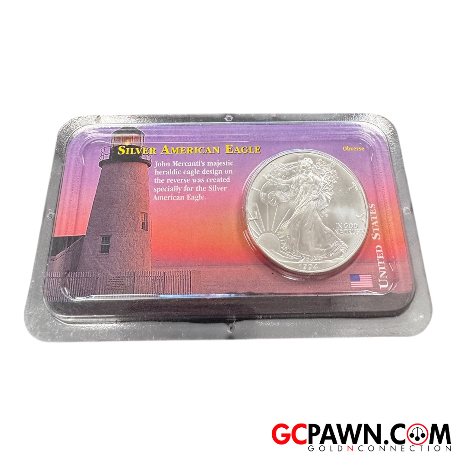 View product details for United States of America - Silver coin - $1