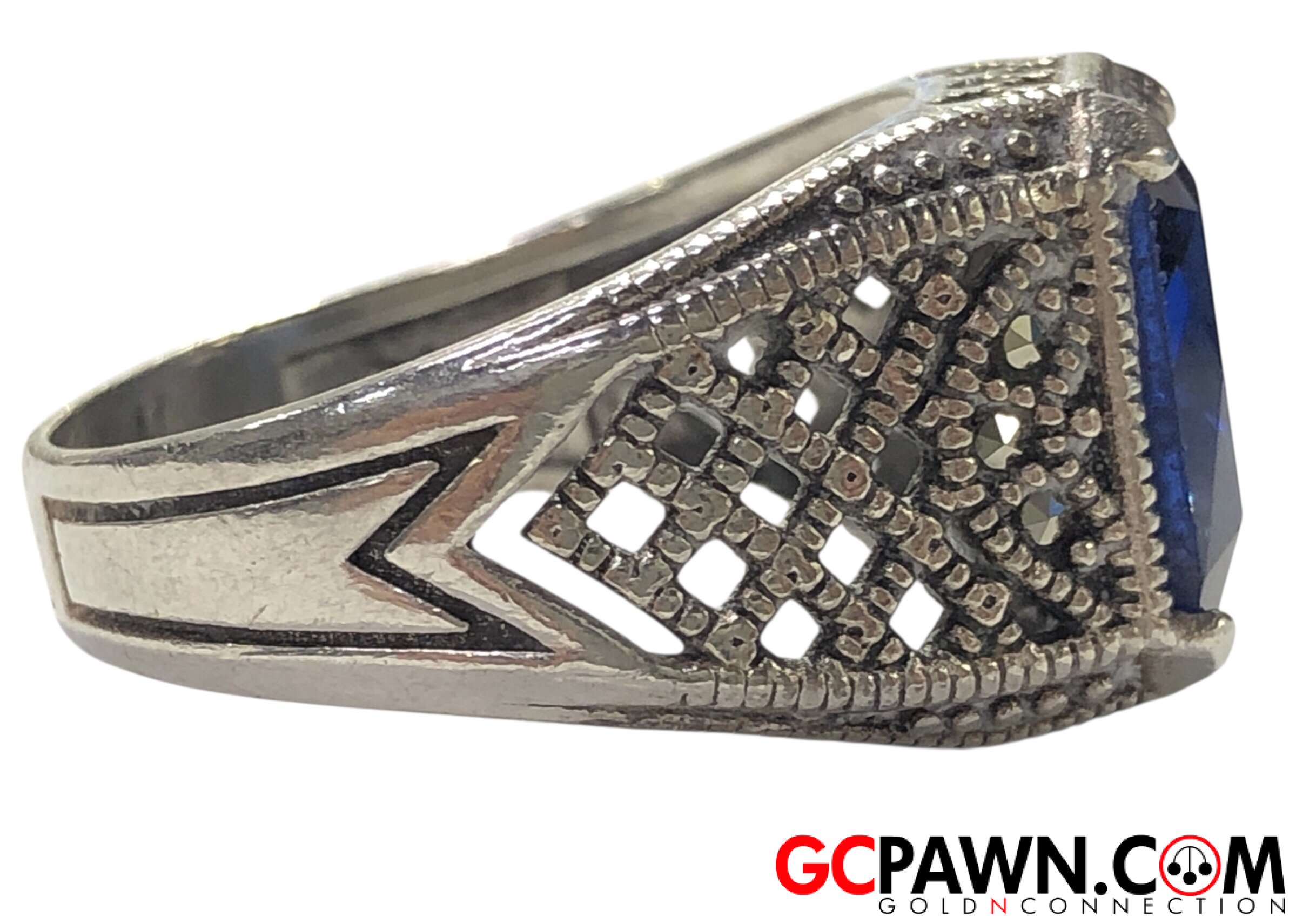 Men's Fashion Ring .925 Silver 