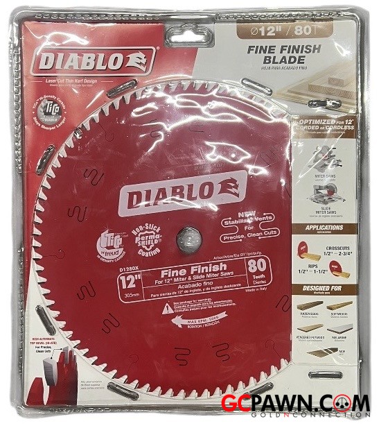 View product details for Diablo - Loose hand tools - D1280X Fine Finish