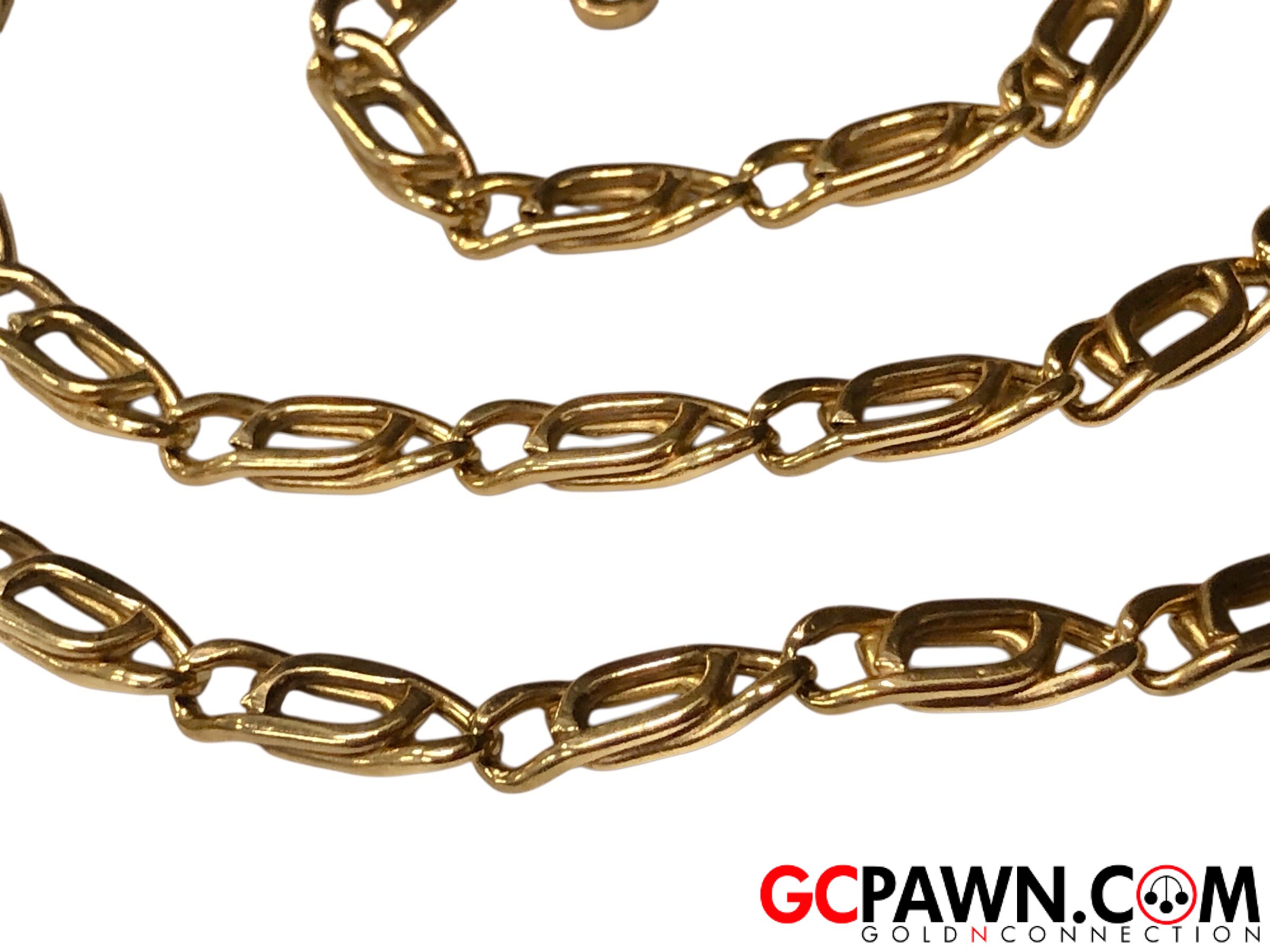 Unisex Chain 14kt Yellow Gold 