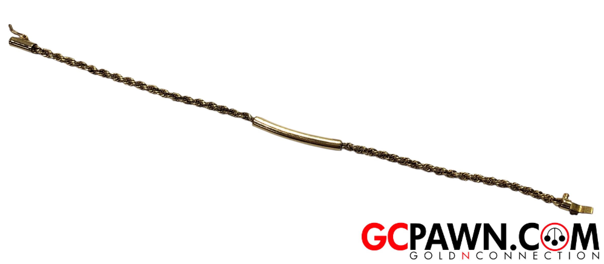 Unisex Bracelet 14kt Yellow Gold 
