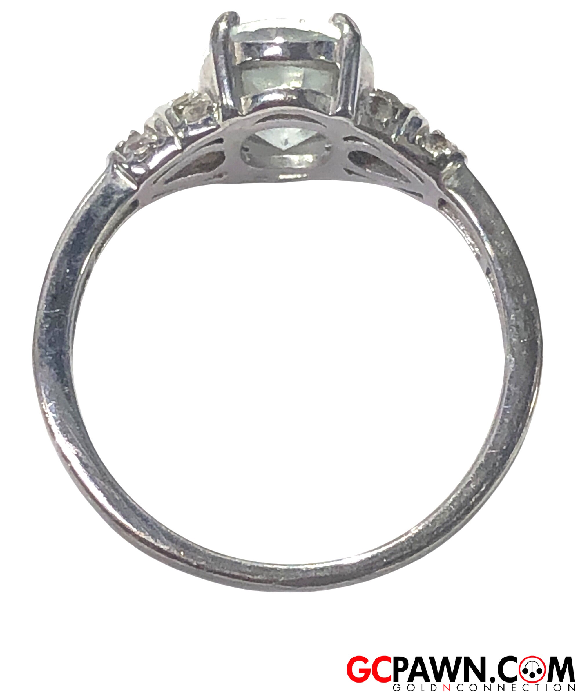 Women's Solitaire ring .925 Silver 