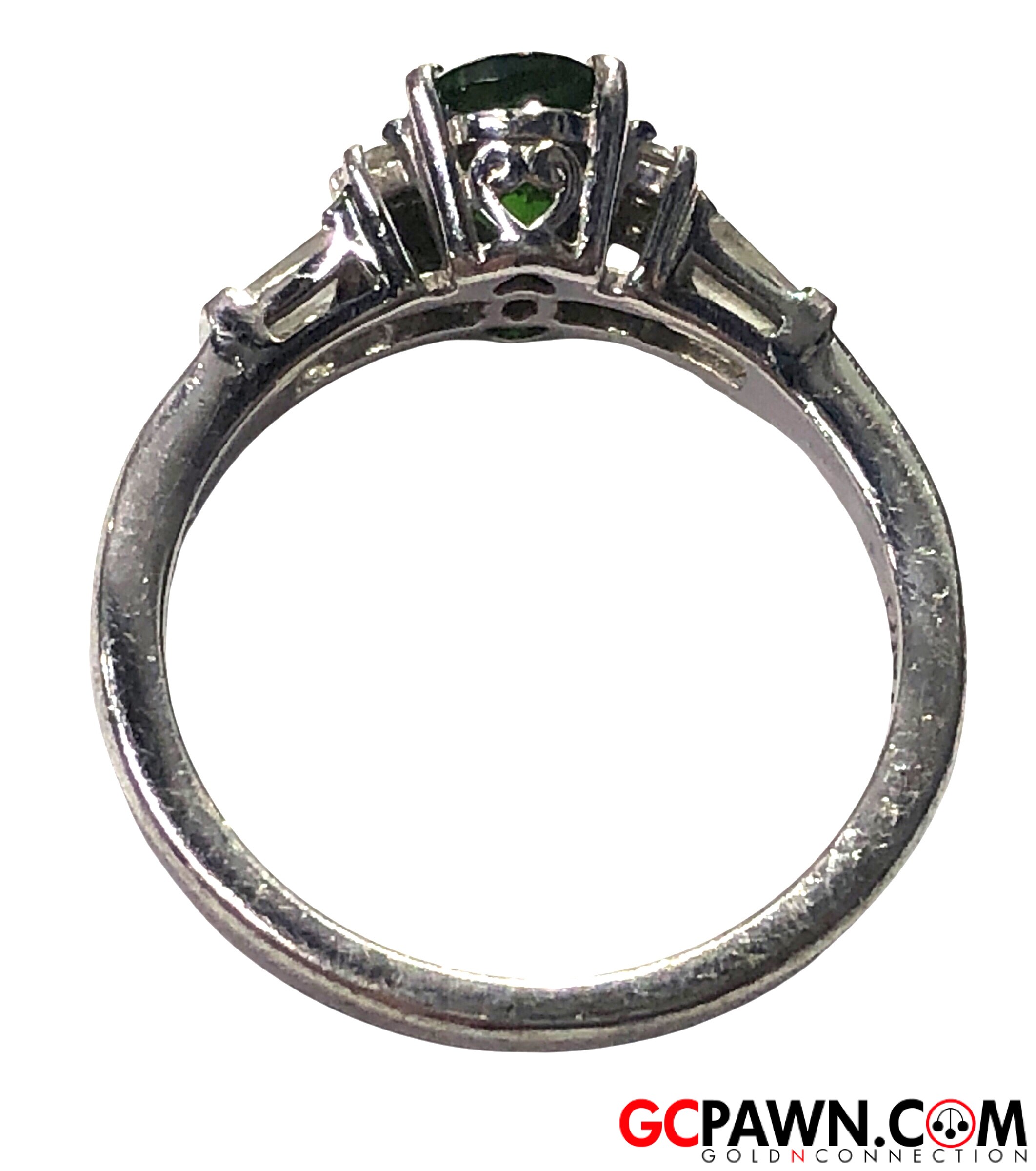 Women's Solitaire ring .925 Silver 