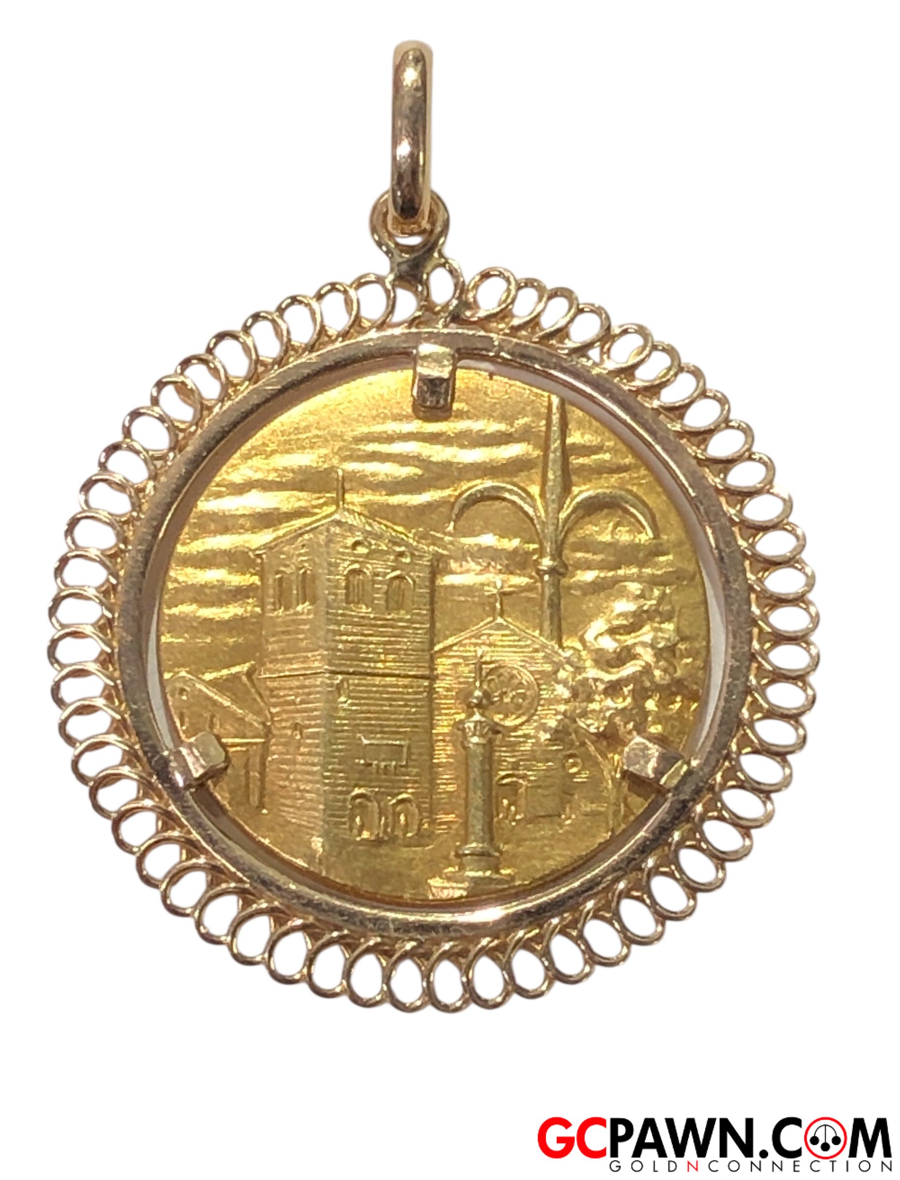 View product details for Unisex Pendant 18kt Yellow Gold 