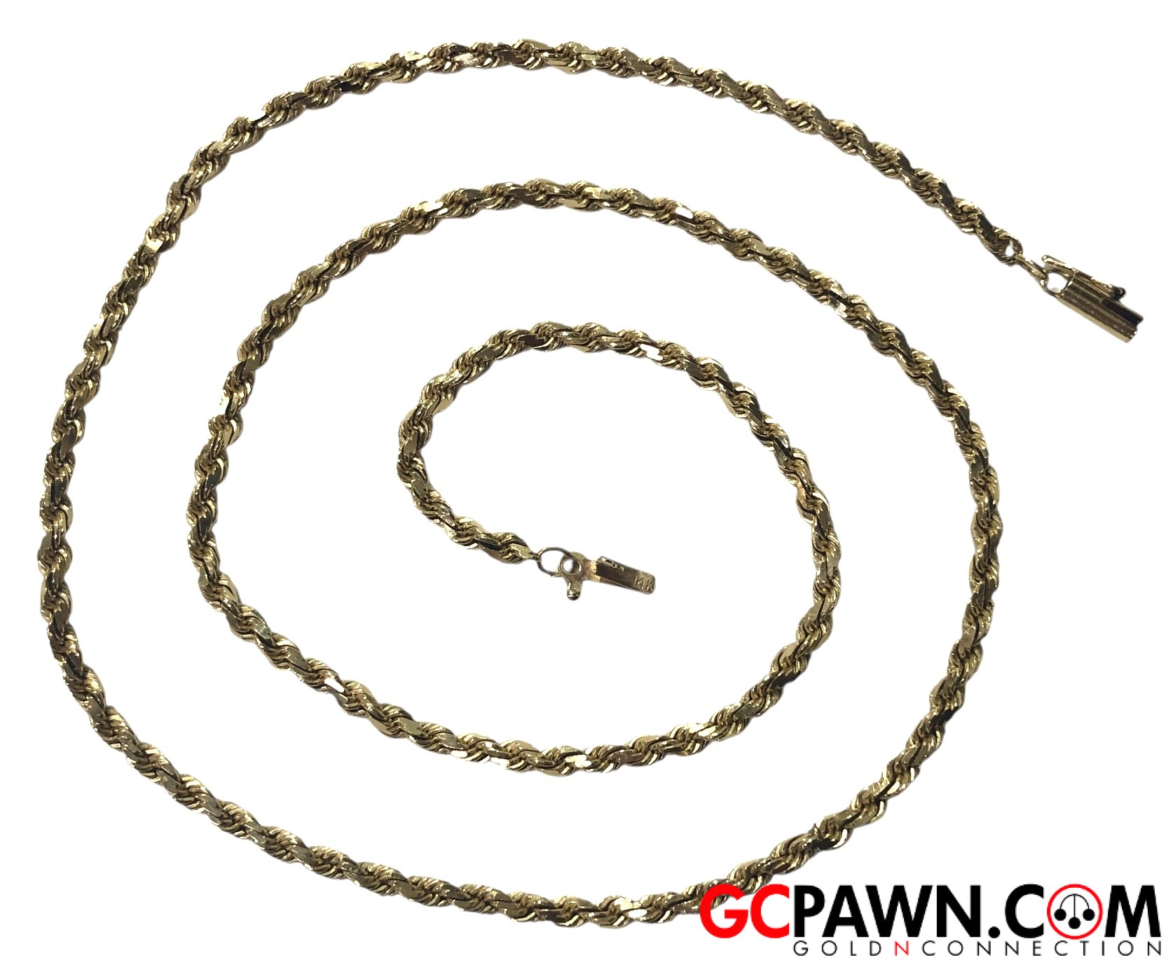 Unisex Chain 14kt Yellow Gold 