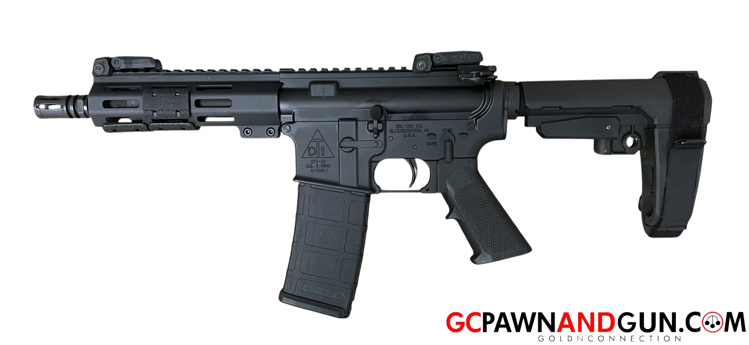 View product details for Del-Ton - Handgun - Lima M-Lok Pistol - PFT75-4