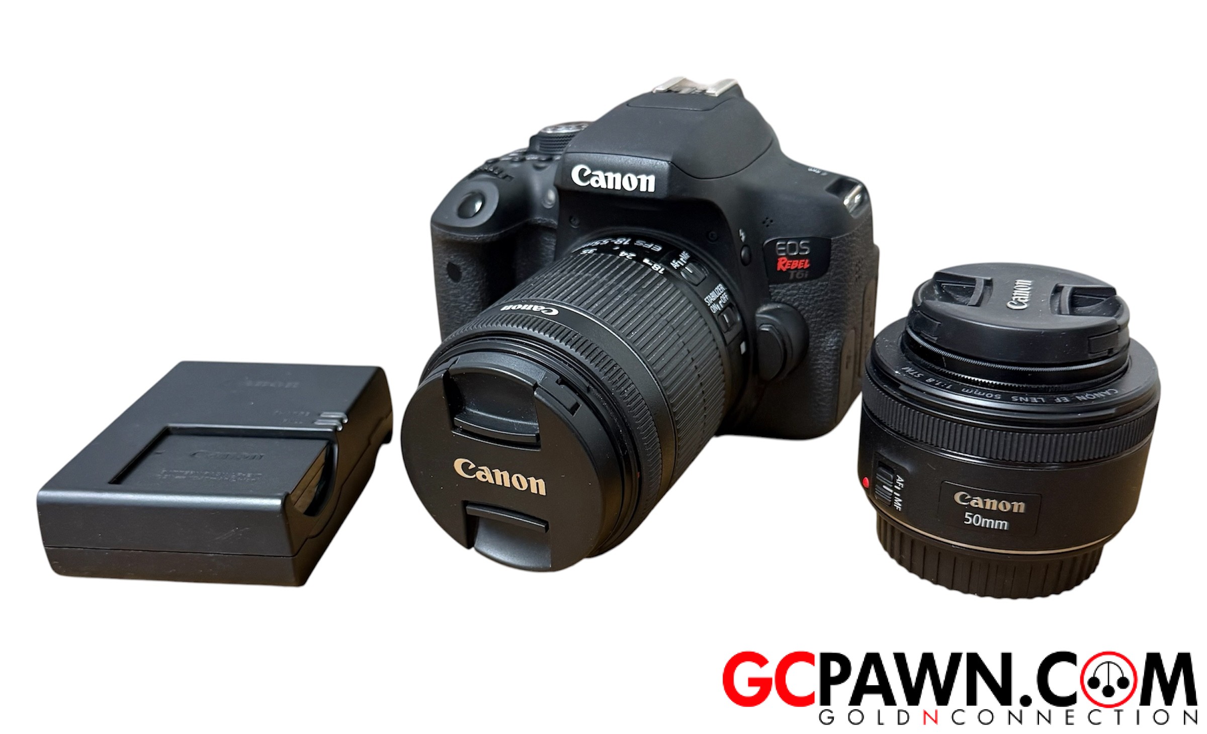 View product details for Canon - Digital SLR Kit - DS126571 - EOS Rebel T6i