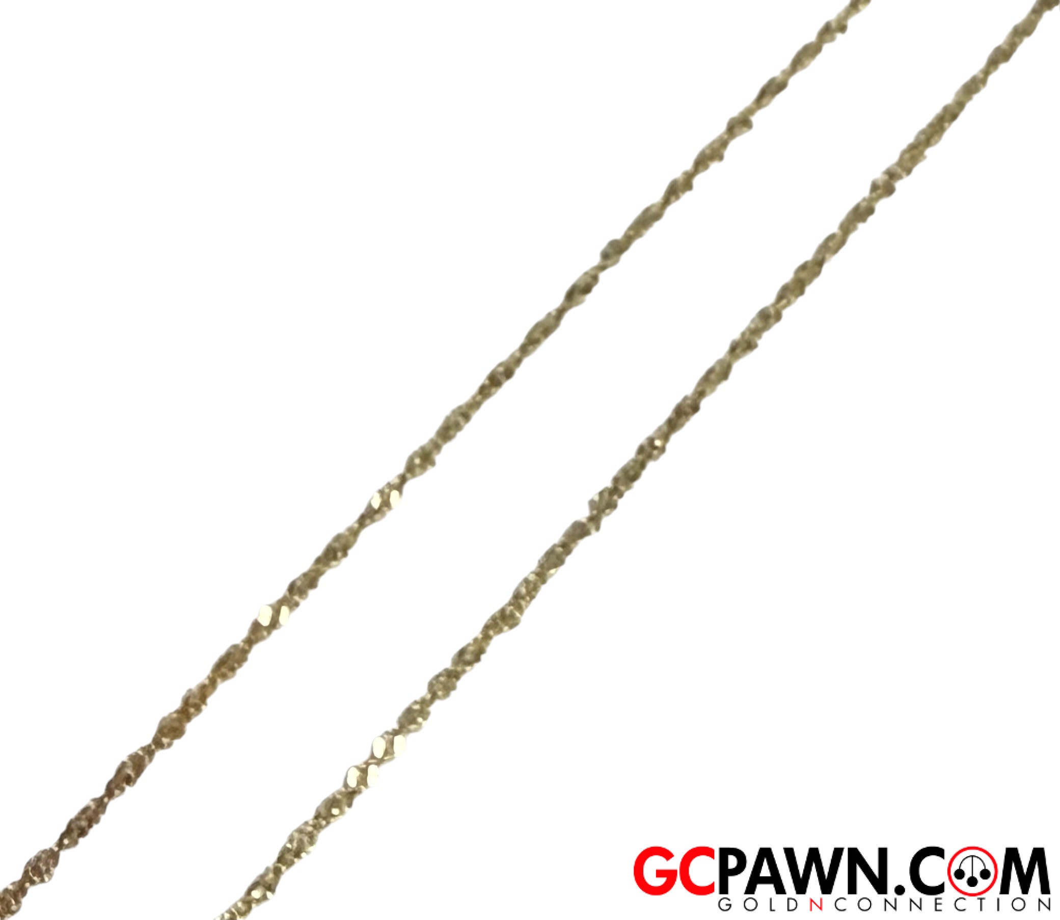 View product details for Unisex Chain 10kt Yellow White Rose Gold 