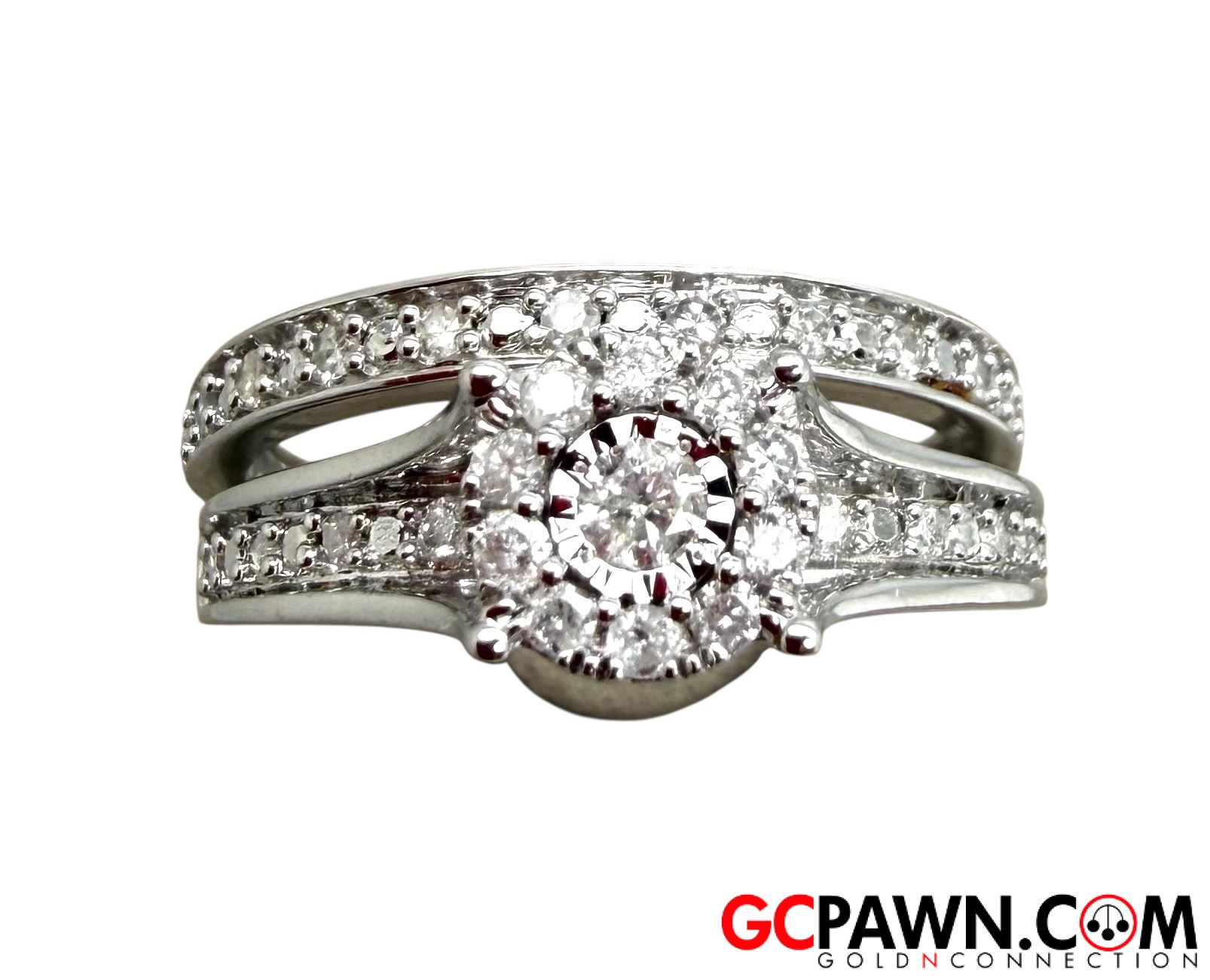 View product details for Women's Wedding set 10kt White Gold 