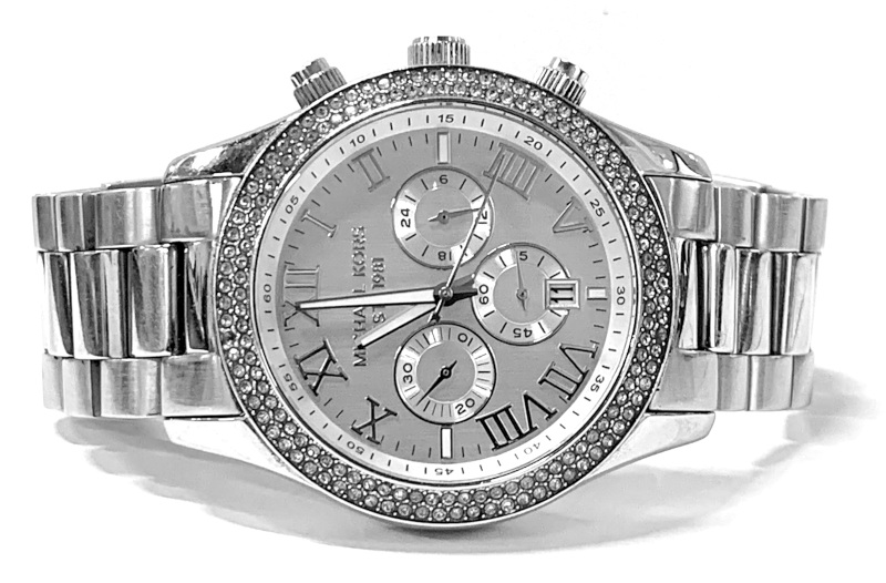 Michael Kors MK-5667 Silver Chronograph Women’s Stainless Steel Wrist Watch Michael Kors Women main image 4