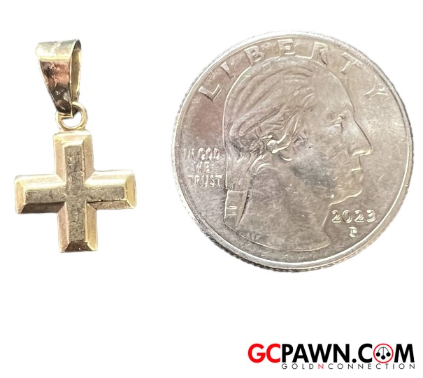 Unisex Charm 10kt Yellow Gold 