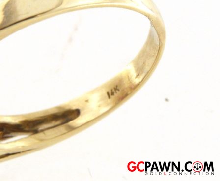 Women's Cluster ring 14kt Yellow Gold 