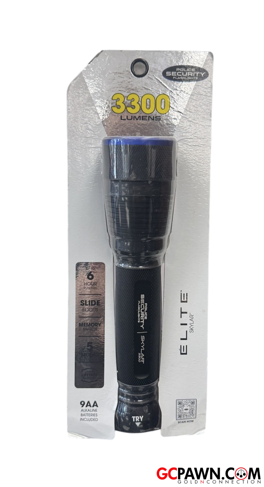 View product details for Police Security - Flashlight - Skylar 3300