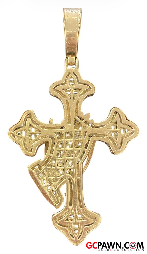 Men's Pendant 14kt Yellow Gold 