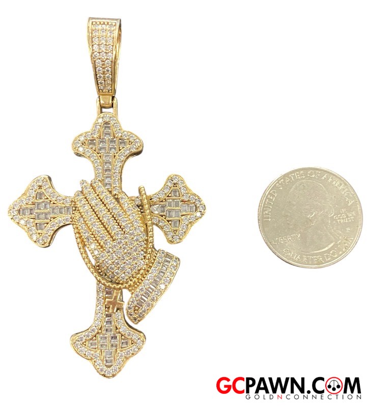 Men's Pendant 14kt Yellow Gold 