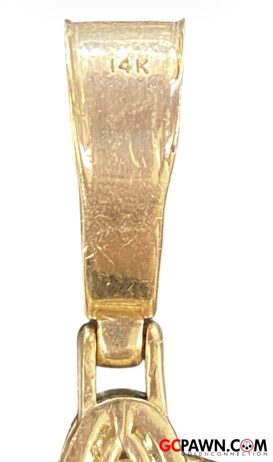 Men's Pendant 14kt Yellow Gold 
