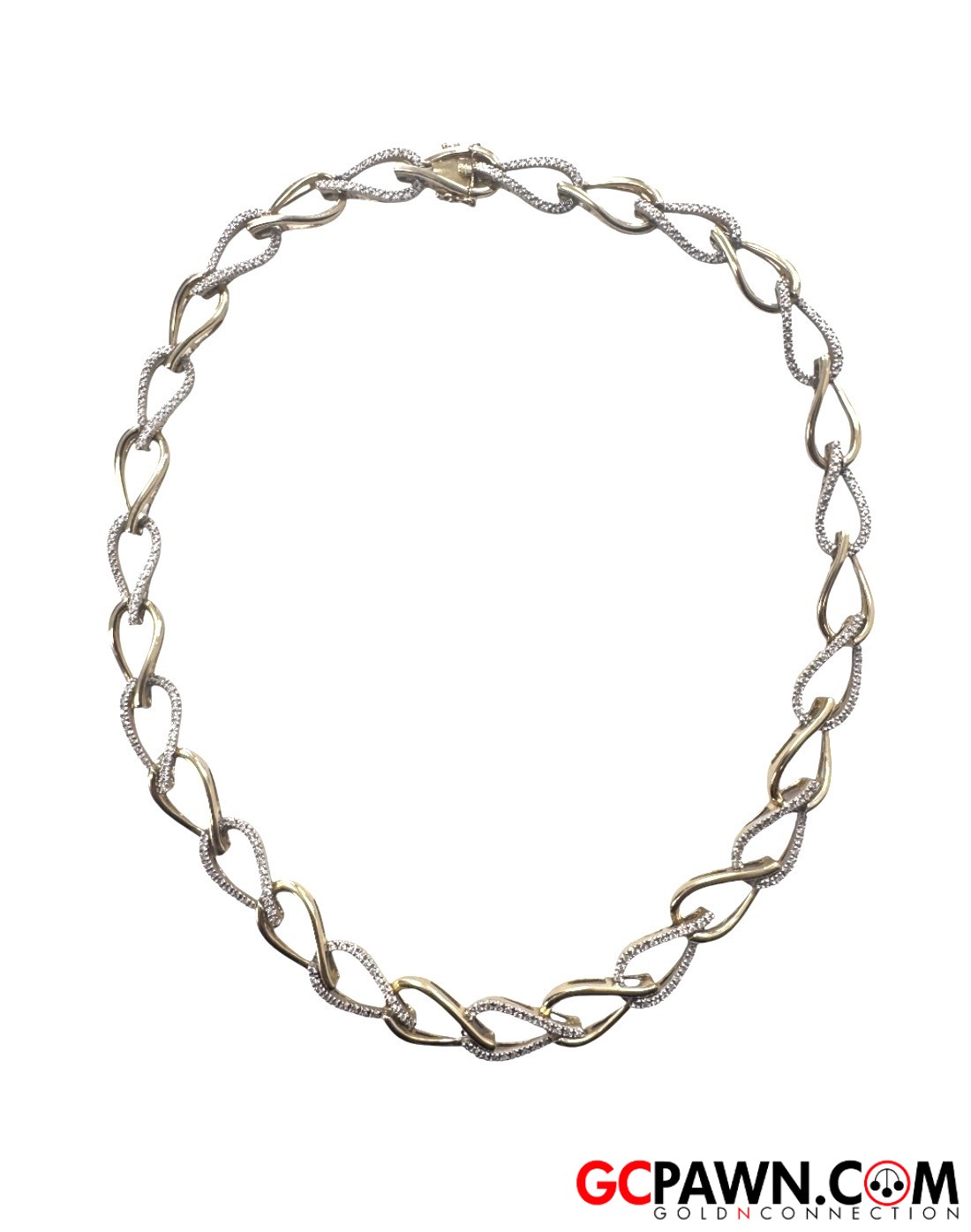 Women's Jewelry Set 14kt Yellow and White Gold 