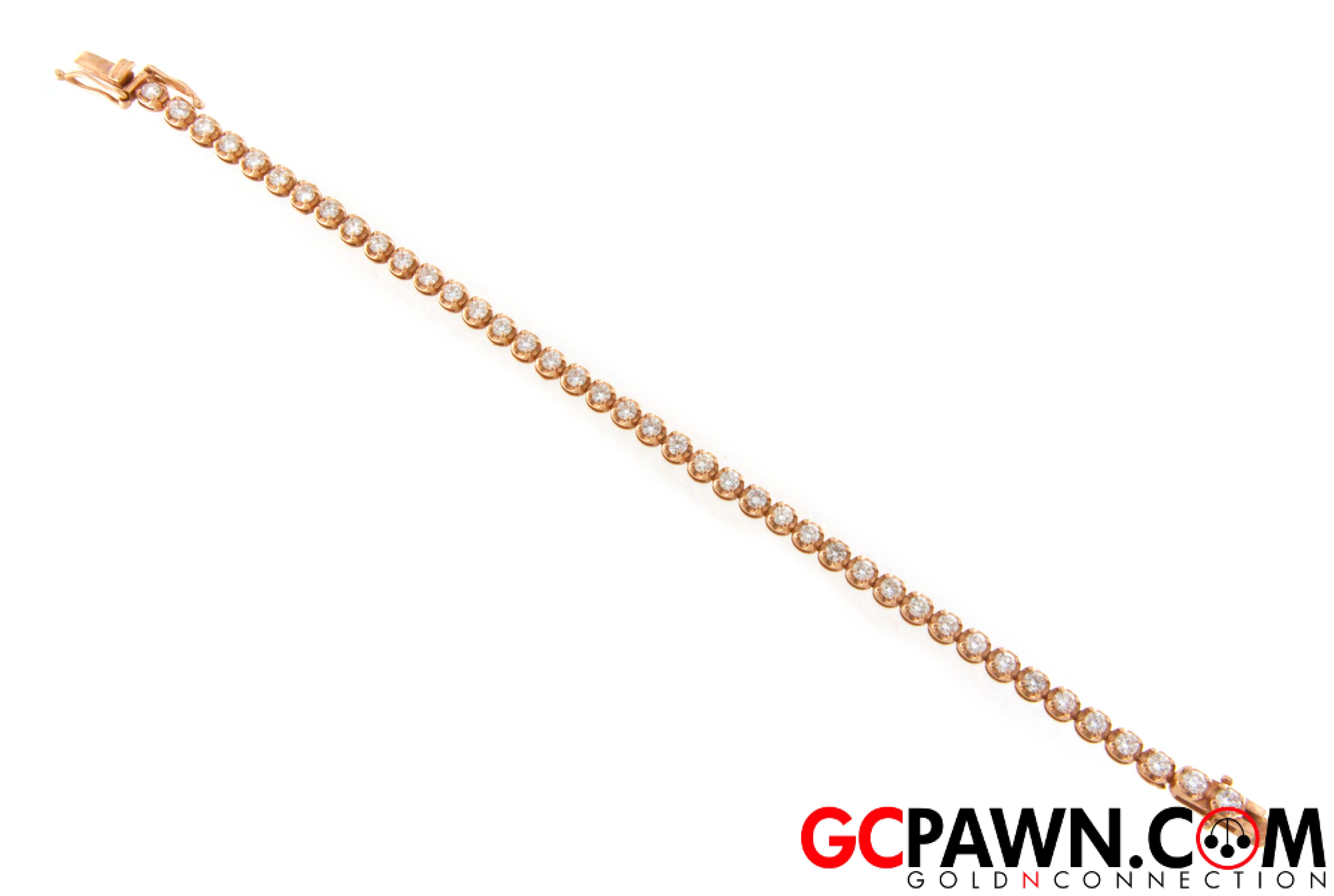 Unisex Bracelet 14kt Rose Gold 