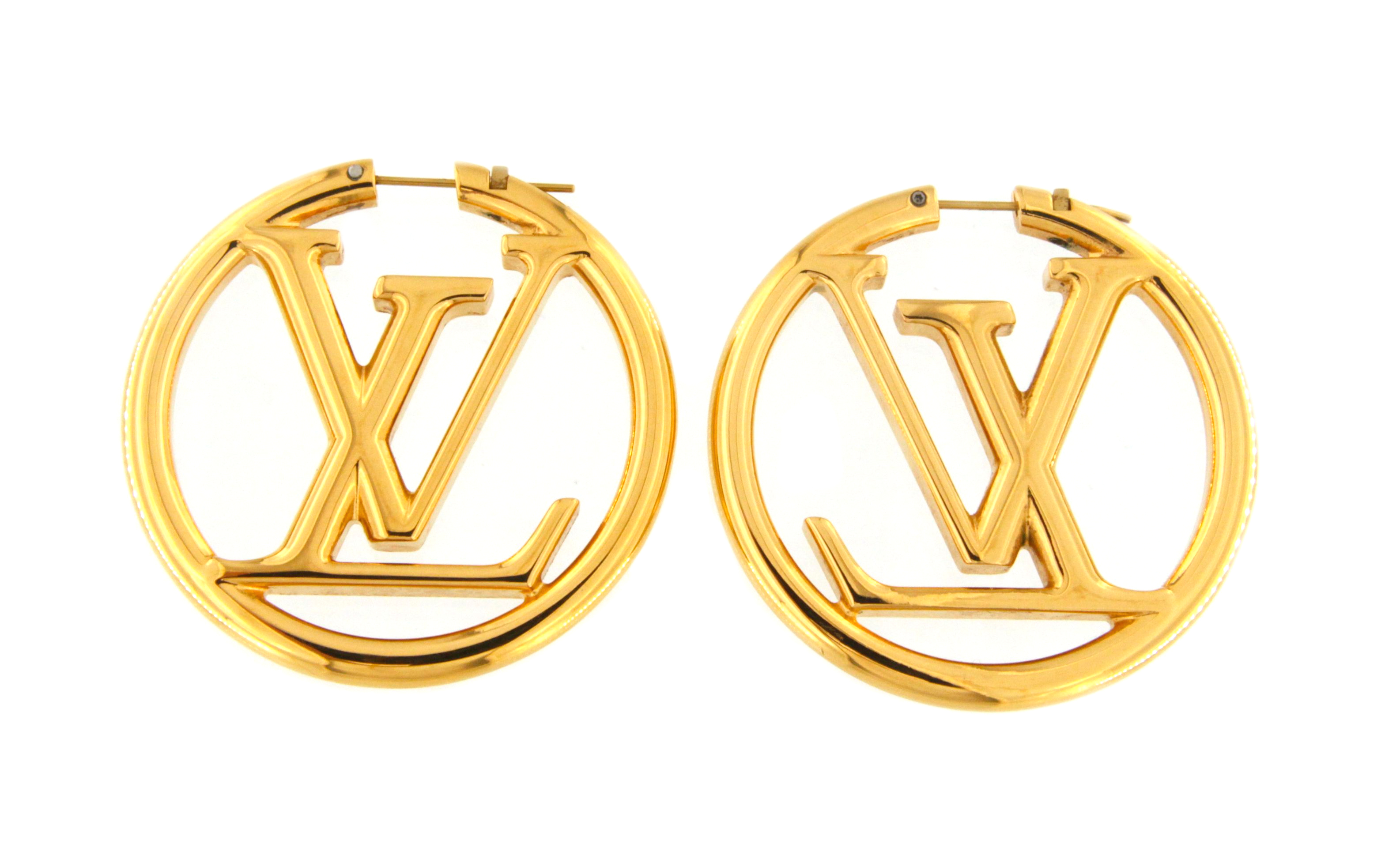 Louis Vuitton - M64288 Louise Hoop Women's Earrings